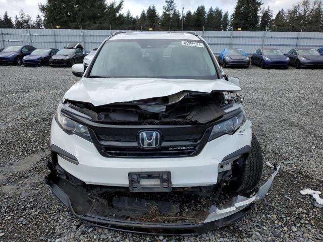 5FNYF6H24NB025308 - 2022 HONDA PILOT SE WHITE photo 5