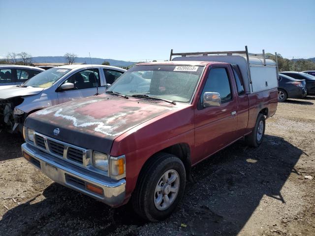 1N6SD16S1VC422583 - 1997 NISSAN TRUCK KING CAB SE MAROON photo 1