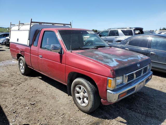 1N6SD16S1VC422583 - 1997 NISSAN TRUCK KING CAB SE MAROON photo 4