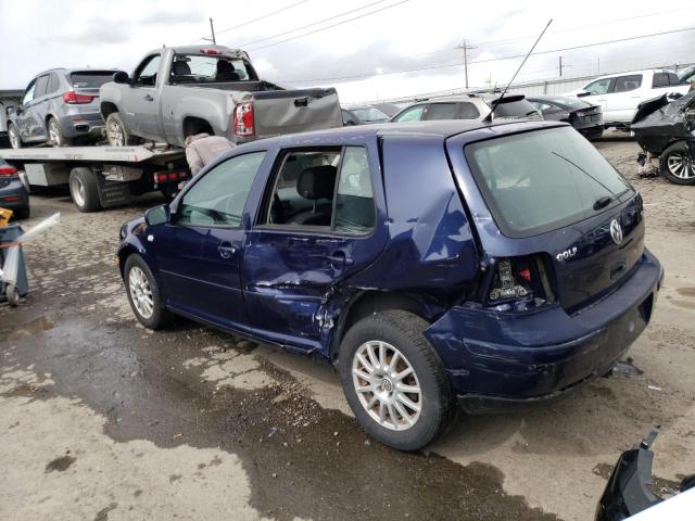 9BWGR61J144026030 - 2004 VOLKSWAGEN GOLF GLS TDI BLUE photo 2