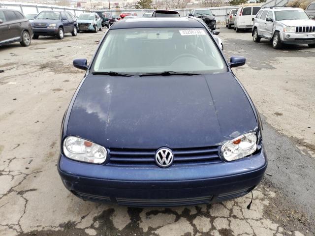 9BWGR61J144026030 - 2004 VOLKSWAGEN GOLF GLS TDI BLUE photo 5