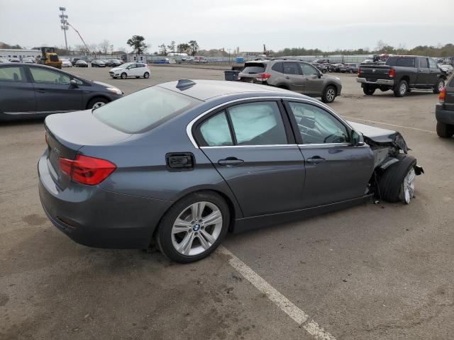 WBA8D9G57HNT90782 - 2017 BMW 330 XI GRAY photo 3