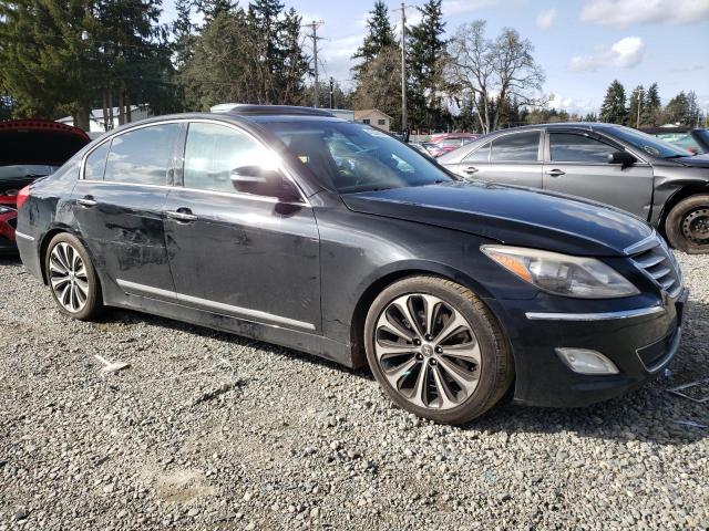 KMHGC4DH6CU180252 - 2012 HYUNDAI GENESIS 5.0L BLACK photo 4