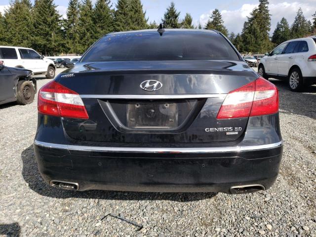 KMHGC4DH6CU180252 - 2012 HYUNDAI GENESIS 5.0L BLACK photo 6