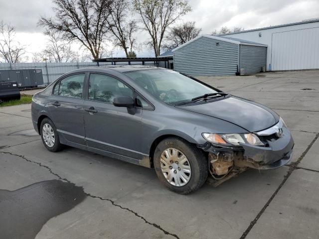 2HGFA1F35BH502565 - 2011 HONDA CIVIC VP GRAY photo 4