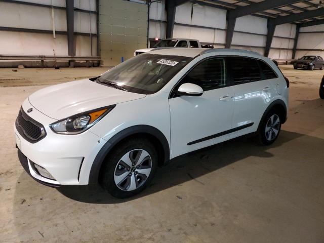 KNDCC3LC4K5350247 - 2019 KIA NIRO EX WHITE photo 1