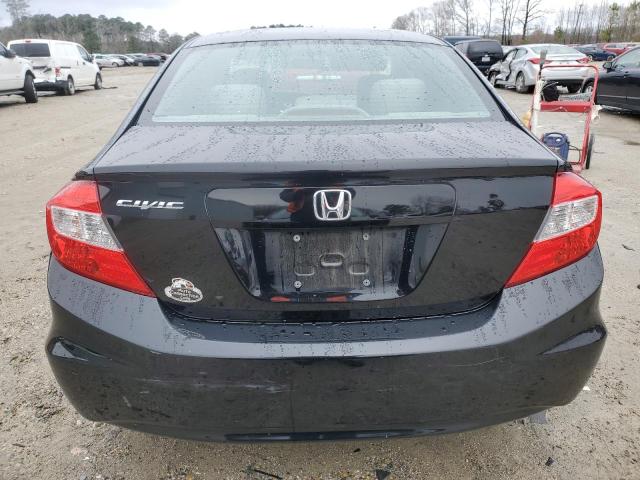 19XFB2F86CE351875 - 2012 HONDA CIVIC EX BLACK photo 6