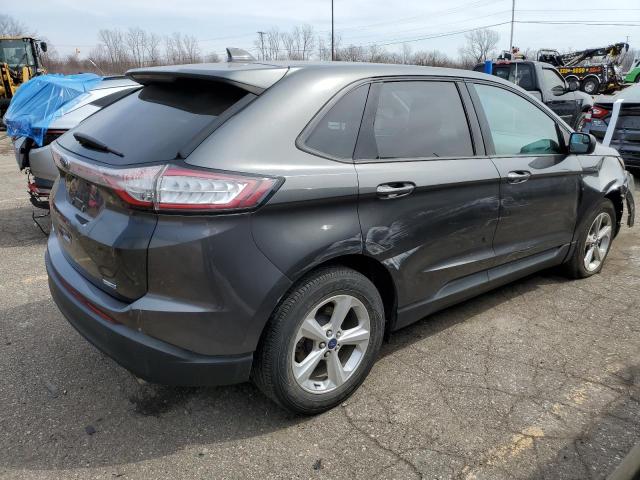 2FMPK4G95HBB69795 - 2017 FORD EDGE SE GRAY photo 3