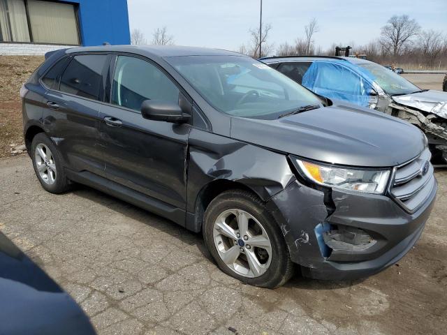 2FMPK4G95HBB69795 - 2017 FORD EDGE SE GRAY photo 4