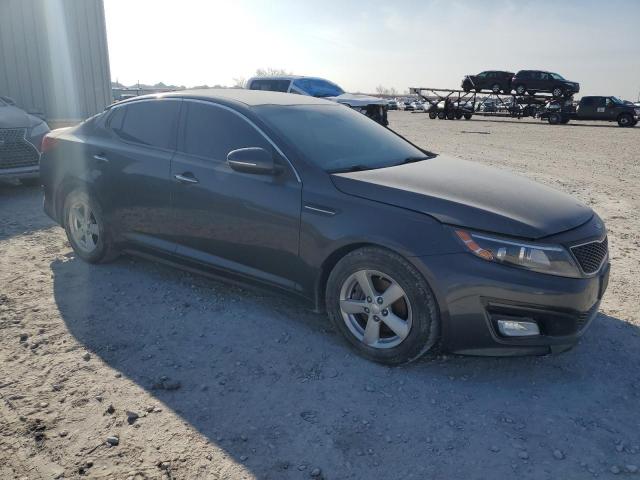 KNAGM4A7XF5634334 - 2015 KIA OPTIMA LX GRAY photo 4