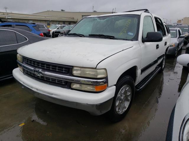 3GNEC16T71G253602 - 2001 CHEVROLET SUBURBAN C1500 WHITE photo 1