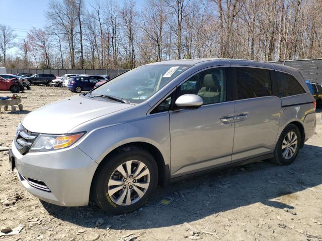 5FNRL5H65GB041708 - 2016 HONDA ODYSSEY EXL SILVER photo 1