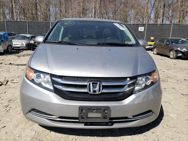 5FNRL5H65GB041708 - 2016 HONDA ODYSSEY EXL SILVER photo 5