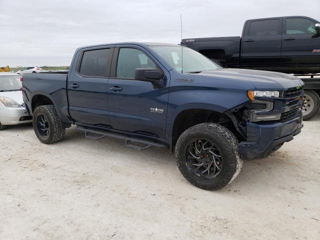 3GCUYEED7MG243518 - 2021 CHEVROLET SILVERADO K1500 RST BLUE photo 4