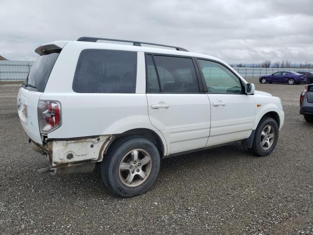 5FNYF284X6B038883 - 2006 HONDA PILOT EX WHITE photo 3