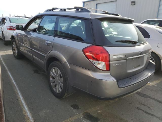 4S4BP63C084309545 - 2008 SUBARU OUTBACK 2.5XT LIMITED GRAY photo 2