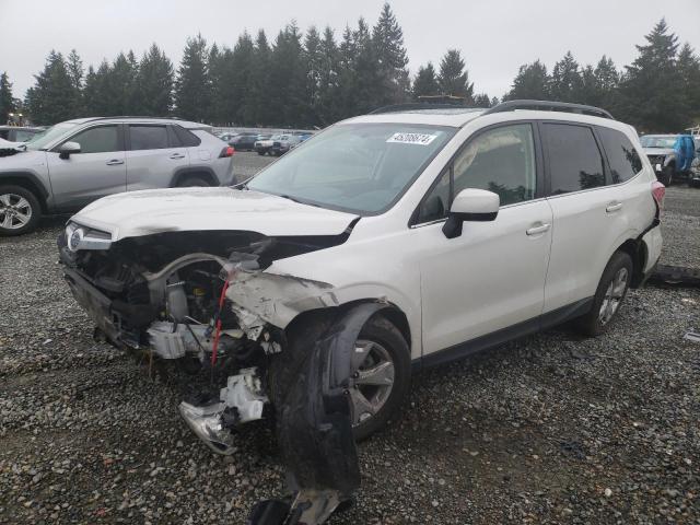 JF2SJAHC4FH485782 - 2015 SUBARU FORESTER 2.5I LIMITED WHITE photo 1
