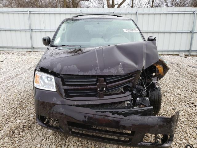 2D4RN3D14AR332028 - 2010 DODGE GRAND CARA HERO BLACK photo 5