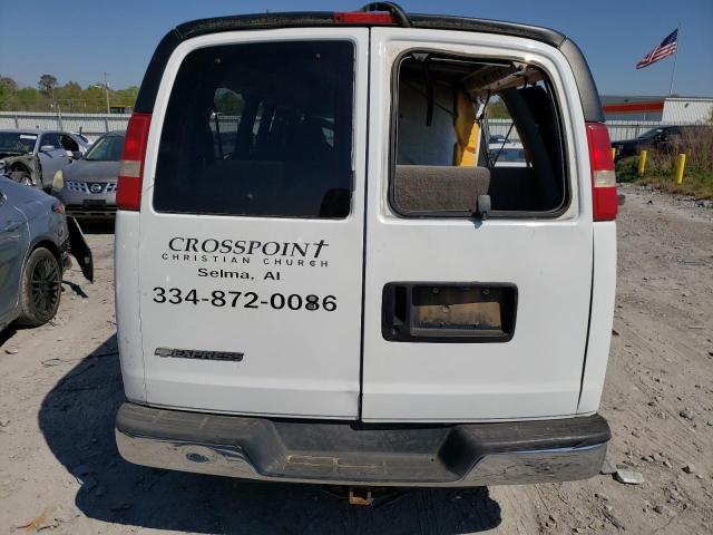 1GAHG39U241132451 - 2004 CHEVROLET EXPRESS G3 WHITE photo 6