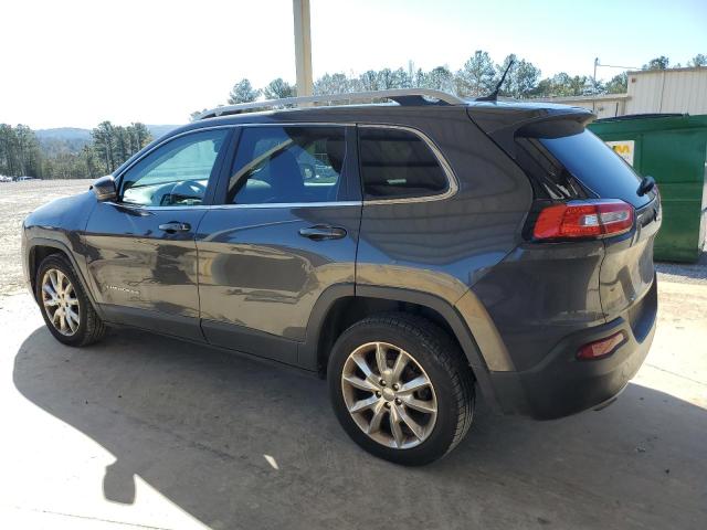 1C4PJLDB4FW585499 - 2015 JEEP CHEROKEE LIMITED GRAY photo 2