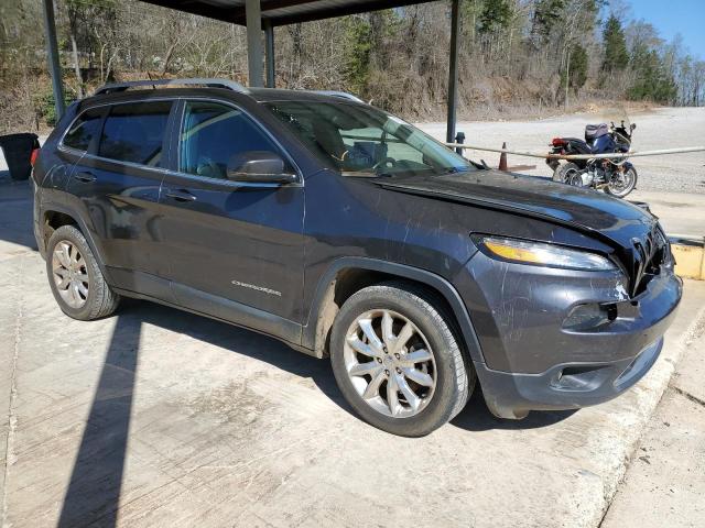 1C4PJLDB4FW585499 - 2015 JEEP CHEROKEE LIMITED GRAY photo 4