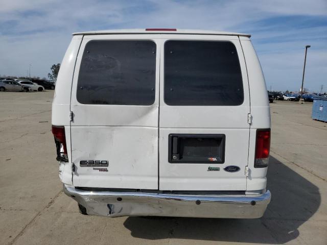 1FBNE3BL9DDA84337 - 2013 FORD ECONOLINE E350 SUPER DUTY WAGON WHITE photo 6