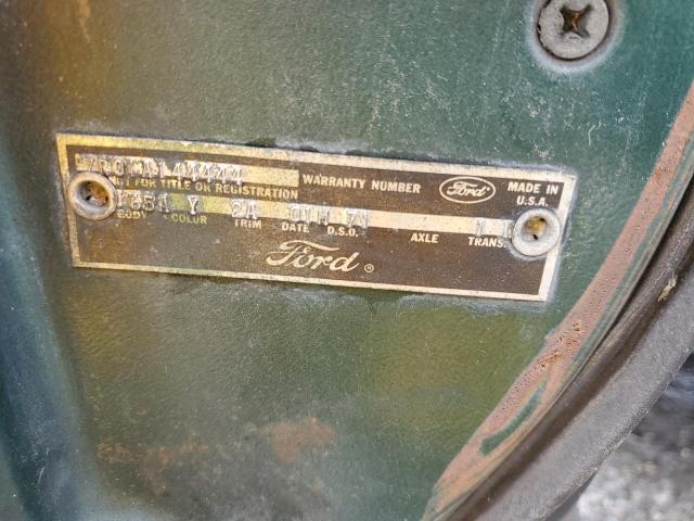 7R01A144444 - 1967 FORD SEDAN GREEN photo 12