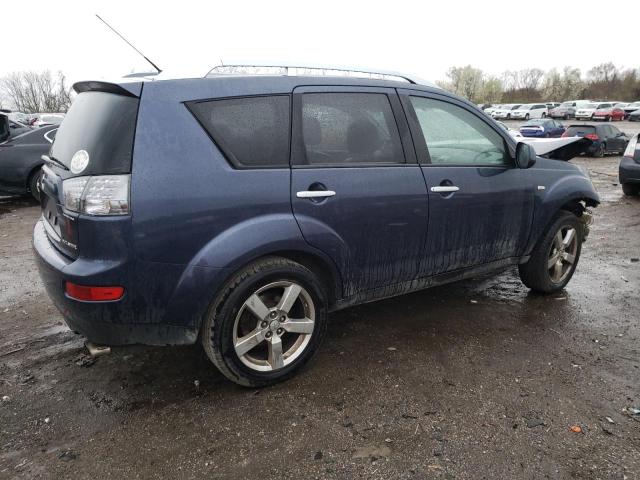 JA4MS41X18Z016983 - 2008 MITSUBISHI OUTLANDER XLS BLUE photo 3