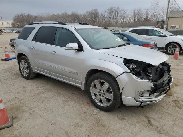 1GKKRTKD0EJ227646 - 2014 GMC ACADIA DENALI SILVER photo 4