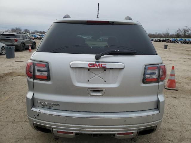 1GKKRTKD0EJ227646 - 2014 GMC ACADIA DENALI SILVER photo 6