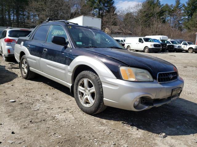 4S4BT62C947100407 - 2004 SUBARU BAJA SPORT BLACK photo 4