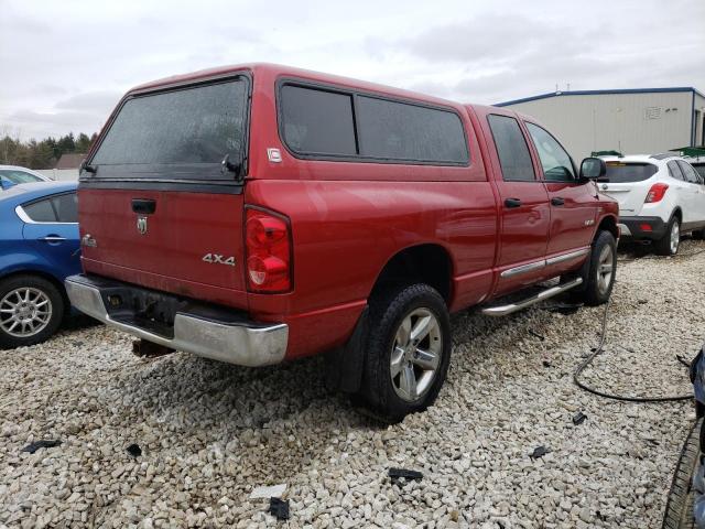 1D7HU182X8J178982 - 2008 DODGE RAM 1500 ST RED photo 3