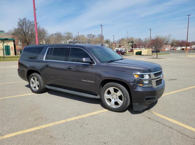 1GNSKHKC3GR385723 - 2016 CHEVROLET SUBURBAN K1500 LT CHARCOAL photo 1