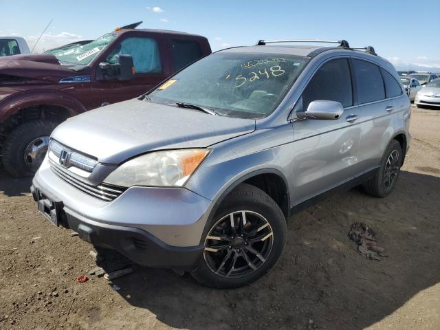 JHLRE487X8C066652 - 2008 HONDA CR-V EXL SILVER photo 1