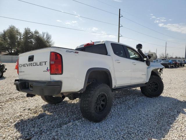1GCGTEEN0M1108190 - 2021 CHEVROLET COLORADO ZR2 WHITE photo 3