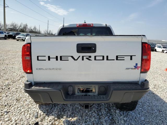 1GCGTEEN0M1108190 - 2021 CHEVROLET COLORADO ZR2 WHITE photo 6