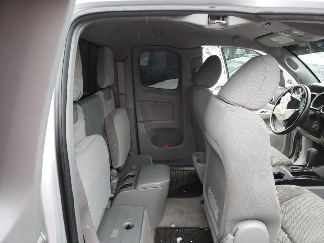 5TETX22N29Z671244 - 2009 TOYOTA TACOMA ACCESS CAB ვერცხლისფერი ფოტო 10