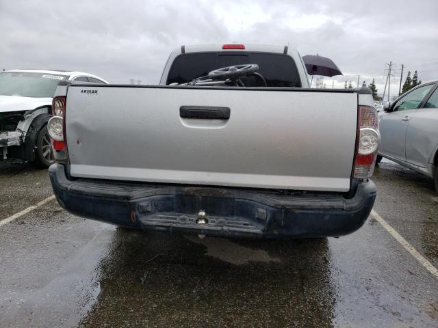 5TETX22N29Z671244 - 2009 TOYOTA TACOMA ACCESS CAB ვერცხლისფერი ფოტო 6