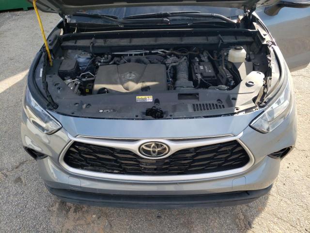 5TDGZRBH9LS021152 - 2020 TOYOTA HIGHLANDER XLE 灰色 照片 12