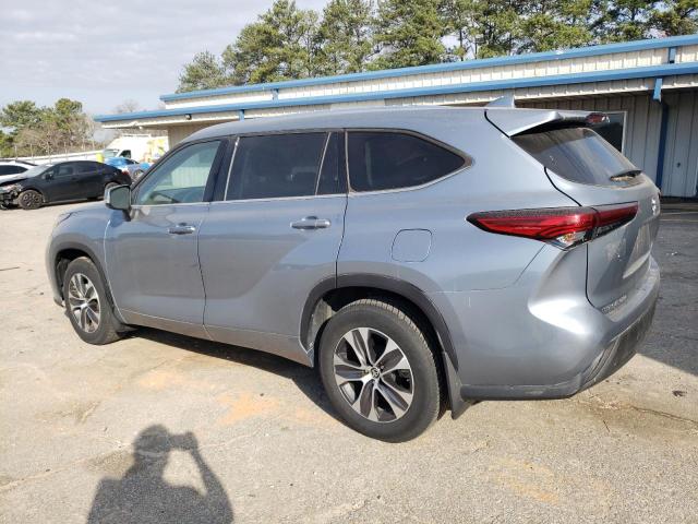 5TDGZRBH9LS021152 - 2020 TOYOTA HIGHLANDER XLE 灰色 照片 2