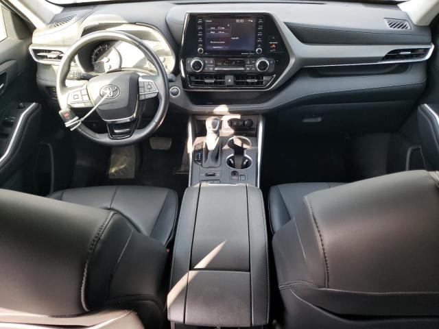 5TDGZRBH9LS021152 - 2020 TOYOTA HIGHLANDER XLE 灰色 照片 8