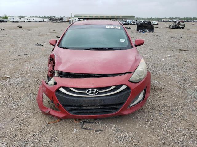 KMHD35LH0EU185041 - 2014 HYUNDAI ELANTRA GT RED photo 5