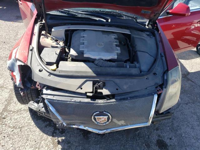 1G6DF577880184067 - 2008 CADILLAC CTS RED photo 11
