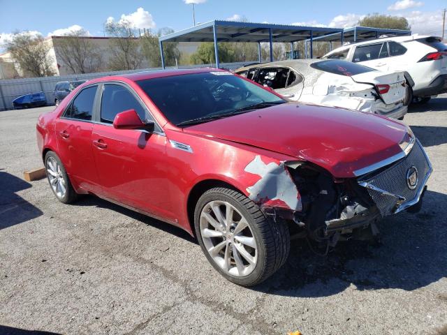 1G6DF577880184067 - 2008 CADILLAC CTS RED photo 4