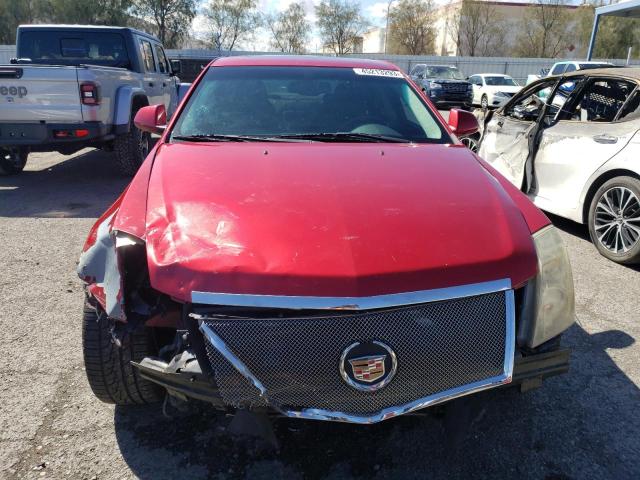 1G6DF577880184067 - 2008 CADILLAC CTS RED photo 5