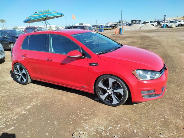 3VW117AU3HM030806 - 2017 VOLKSWAGEN GOLF S RED photo 4