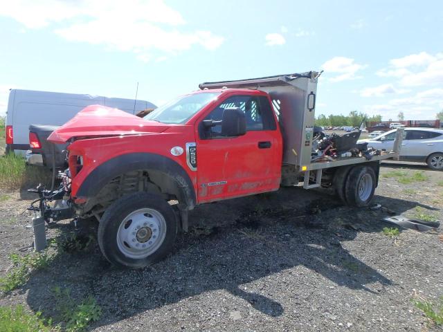 1FDUF5HT3NED65225 - 2022 FORD F550 SUPER DUTY RED photo 1