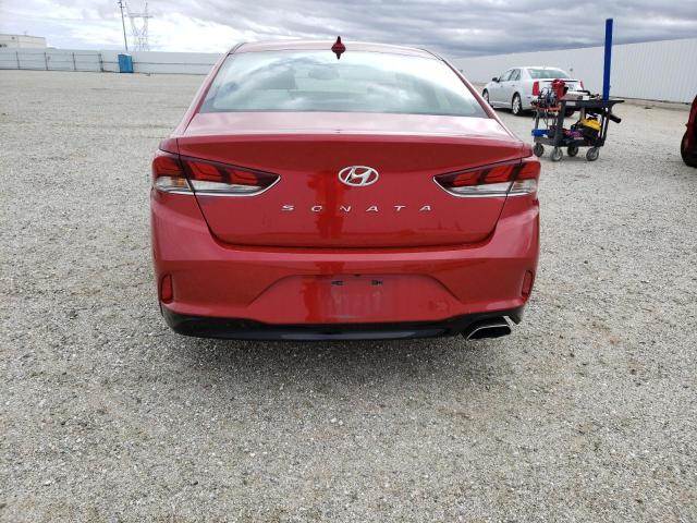 5NPE34AF7KH768278 - 2019 HYUNDAI SONATA LIMITED RED photo 6