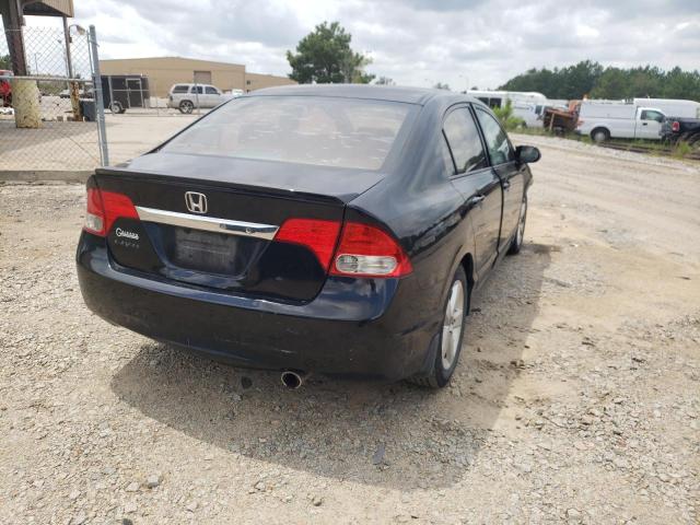 2HGFA16659H331790 - 2009 HONDA CIVIC LX-S 黑色 照片 4