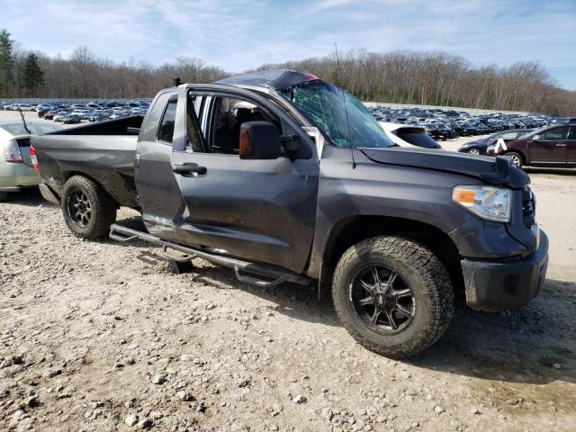5TFCY5F12EX017755 - 2014 TOYOTA TUNDRA DOUBLE CAB SR/SR5 GRAY photo 4